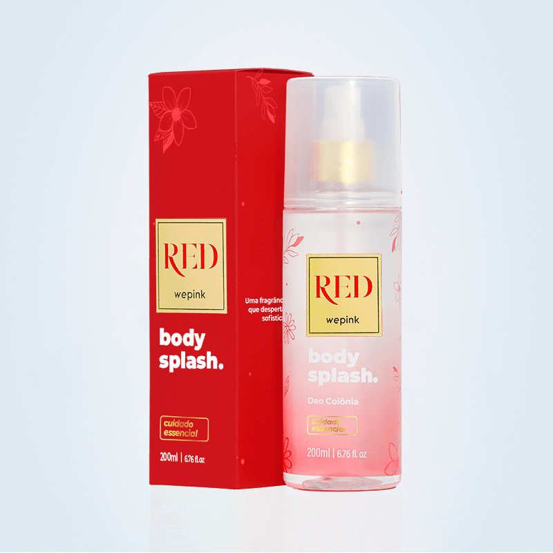 Body Splash Red Desodorante Colônia Wepink - 200ml