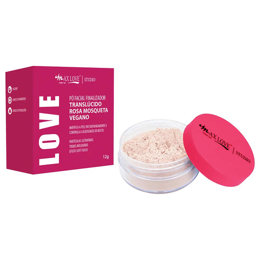 Pó Facial Finalizador ROSA MOSQUETA Max Love- 12g