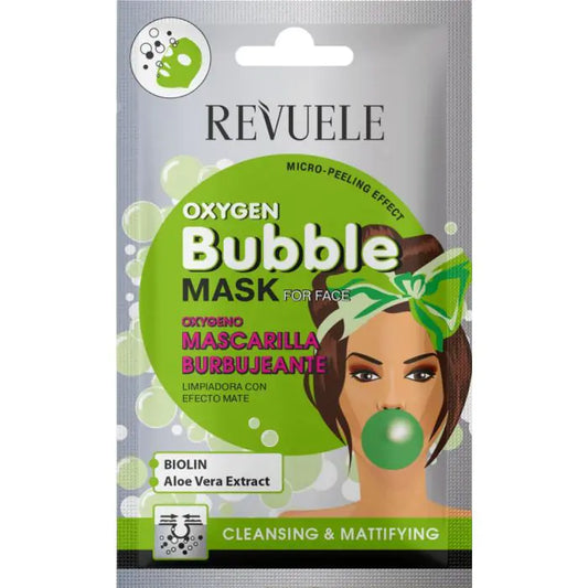 Máscara facial REVUELE Oxigen Bubble Mask - 15ml