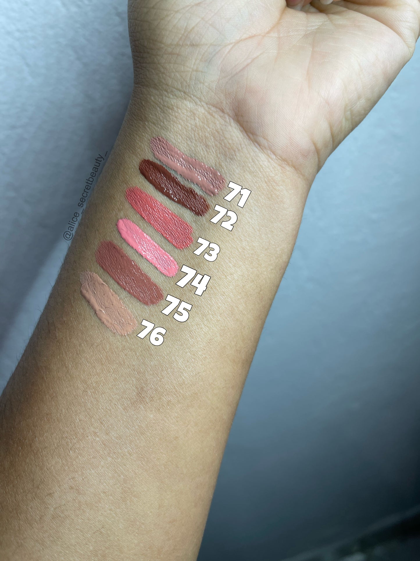 Batom Líquido Ultra Matte 24h Letícia Well - 3,5g