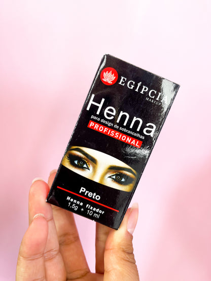 Henna Egípia Profissional - 10ml