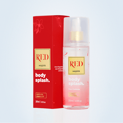 Body Splash  Red Desodorante Colônia  Wepink - 200ml