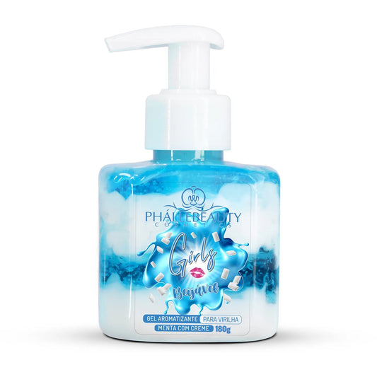 Gel Creme para Virilha Menta com Creme Beijável Phallebeauty - 180g
