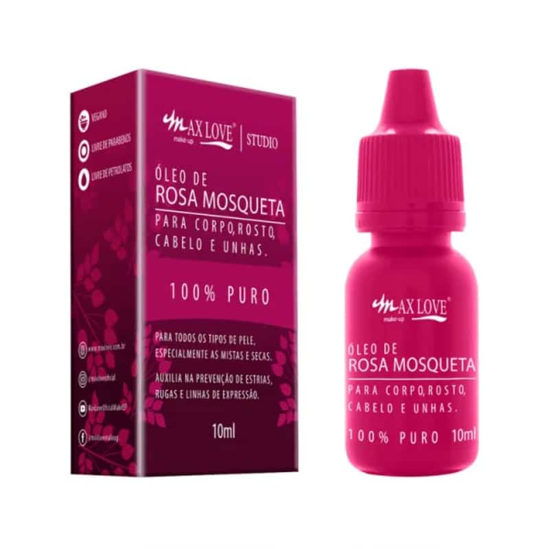 Óleo de Rosa mosqueta Max Love - 10ml