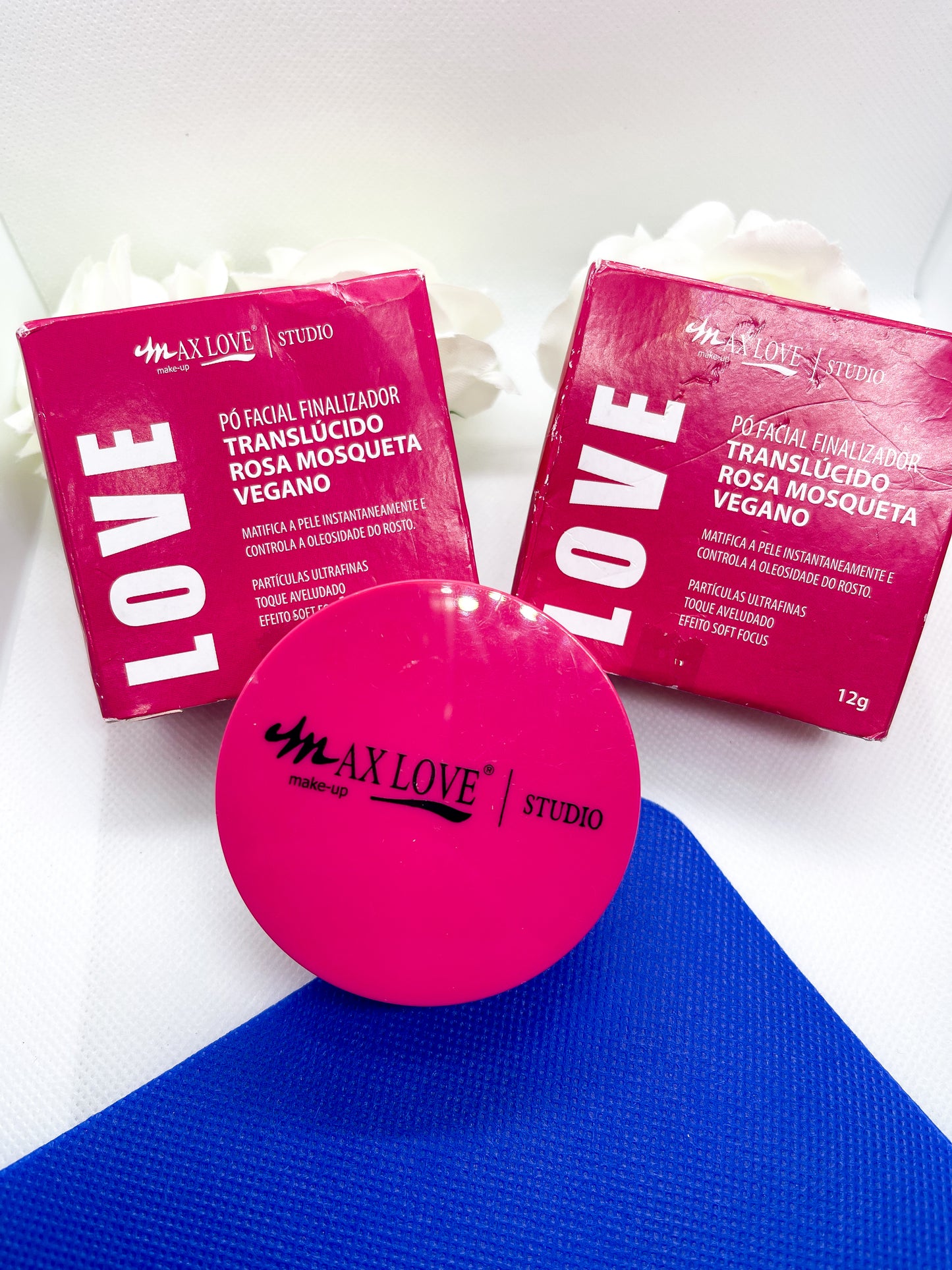 Pó Facial Finalizador ROSA MOSQUETA Max Love- 12g