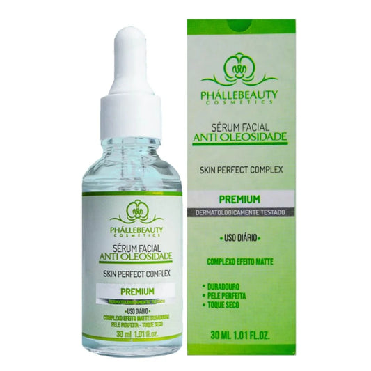 Sérum Facial Antioleosidade Phállebeauty - 30ml