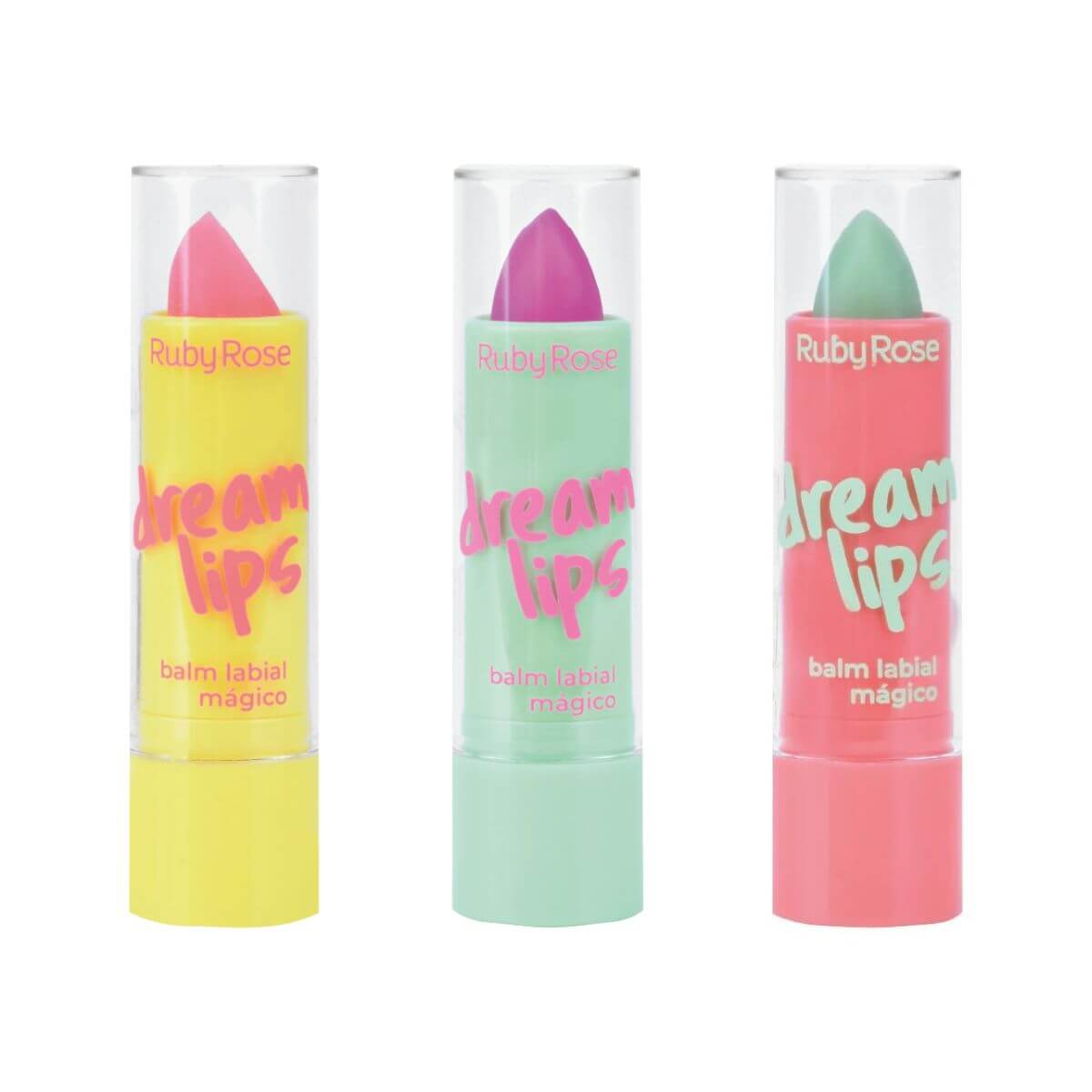 Balm Labial Mágico Dream Lips Ruby Rose - 3,2g