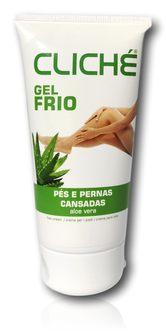 Gel frio Para pernas e pés Cansados Cliché - 150ml