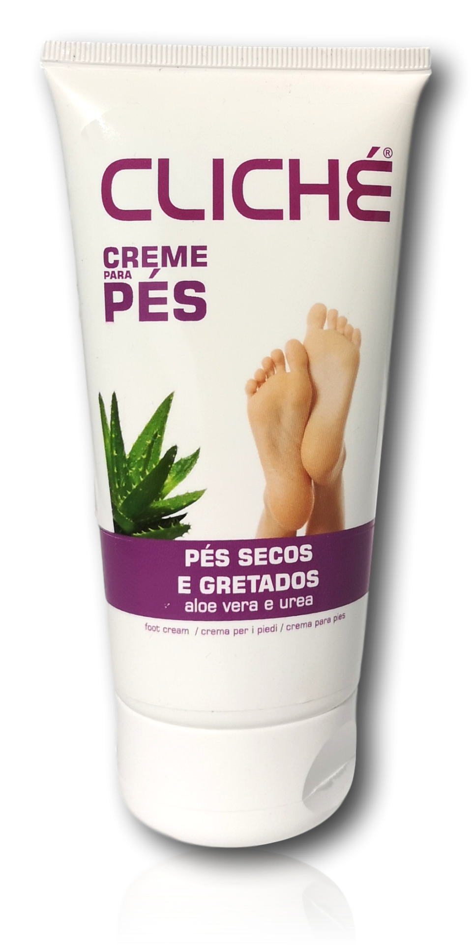 Creme Hidratante para pés  secos e gretados  Cliché -  150ml