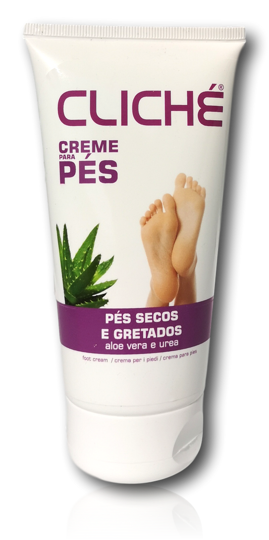 Creme Hidratante para pés  secos e gretados  Cliché -  150ml