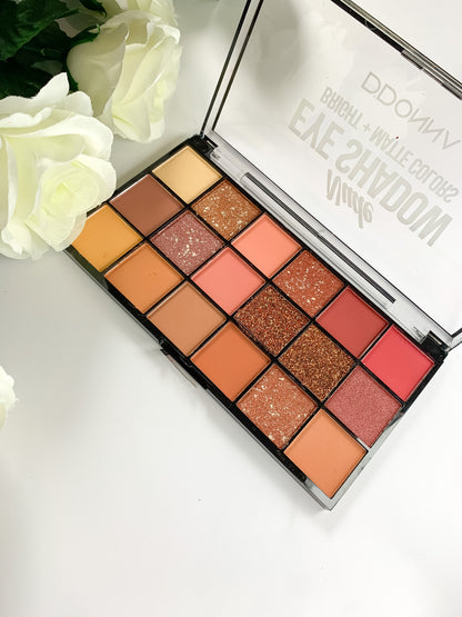 Paleta de sombras D’Donna MATTE E BRIGHT - 30g