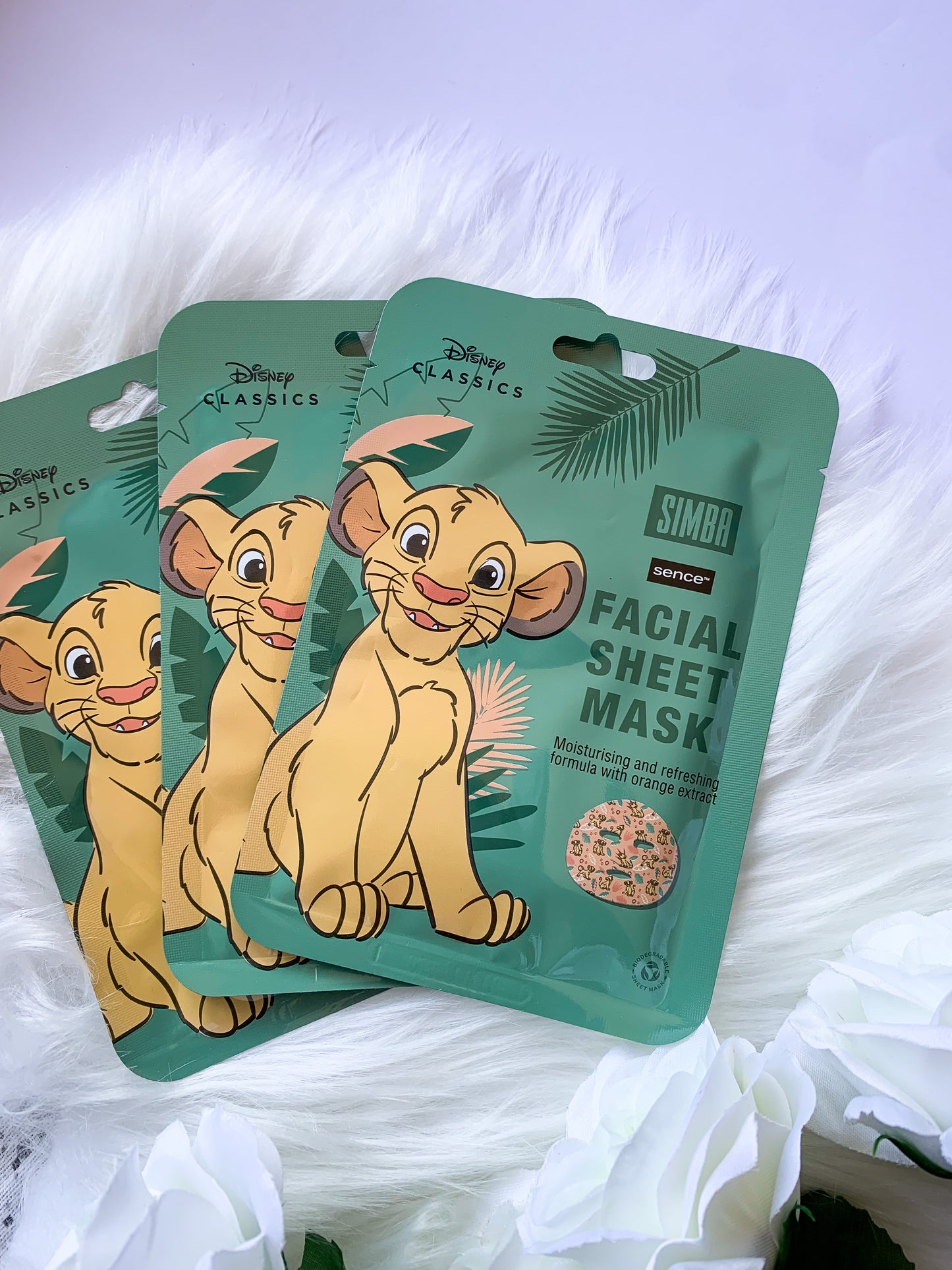 Máscara Facial Sence Beauty Disney Simba - 23ml