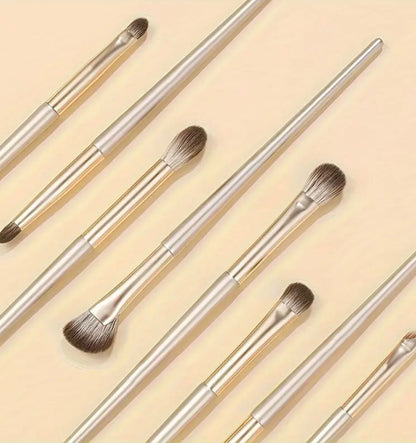 Kit de 8 pincéis de maquiagem para olhos