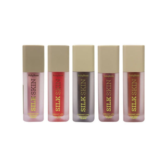 LANÇAMENTO - Gloss Labial Dream Lips Misty Rose  Silk Skin Rubyrose - 5ml