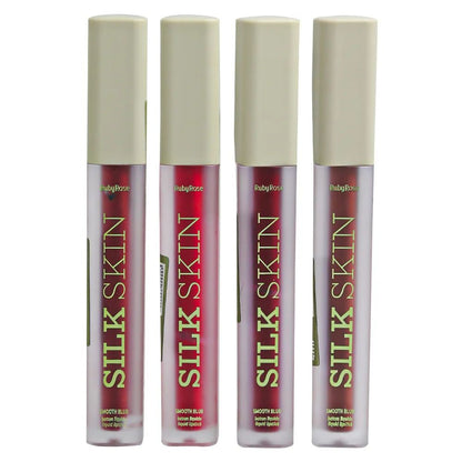 LANÇAMENTO - Batom Líquido Ruby Rose Silk Skin Smooth Blur - 4ml