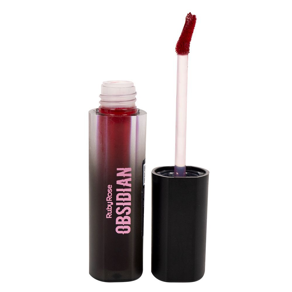 LANÇAMENTO - Batom Líquido Crème Lip Obsidian Ruby Rose - 3,6ml